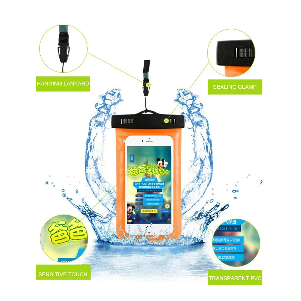 Waterproof Float Pouch 3-Pack