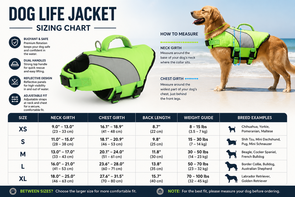 The Coastal Pup Life Vest